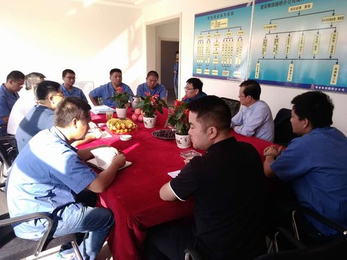 建設(shè)集團(tuán)副總經(jīng)理王明智一行指導(dǎo)靖神鐵路項(xiàng)目建設(shè)