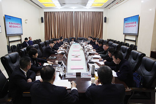 陜煤集團2017年信訪工作考核組蒞臨建設集團檢查指導工作