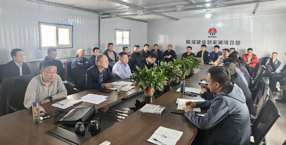 趙敬凱、劉保江到郭家灘項目檢查指導(dǎo)工作