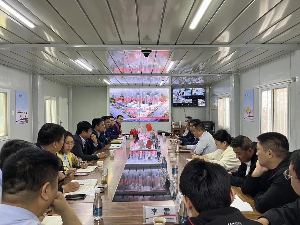 集團(tuán)領(lǐng)導(dǎo)帶隊(duì)深入所屬單位在建項(xiàng)目開展安全生產(chǎn)互查互檢工作