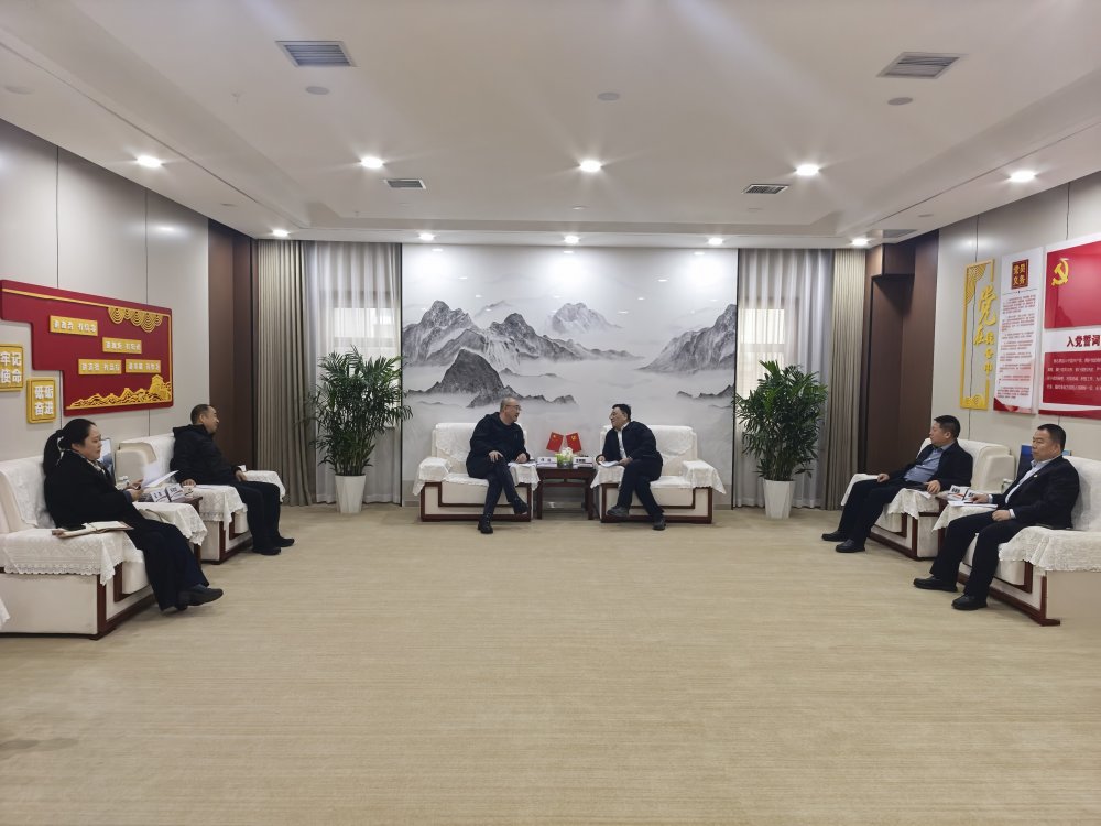 西咸新區(qū)秦漢新城管委會與陜煤建設座談交流